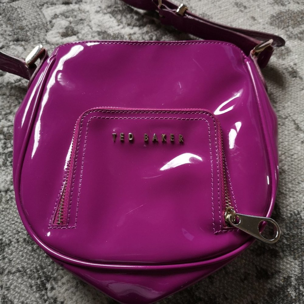 Dark Pink Ted Baker Cross Body Purse